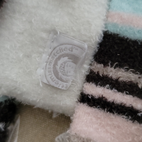 Little Miss Matched set of three 3 mix and match arm warmers, youth sized - Picture 3 of 8